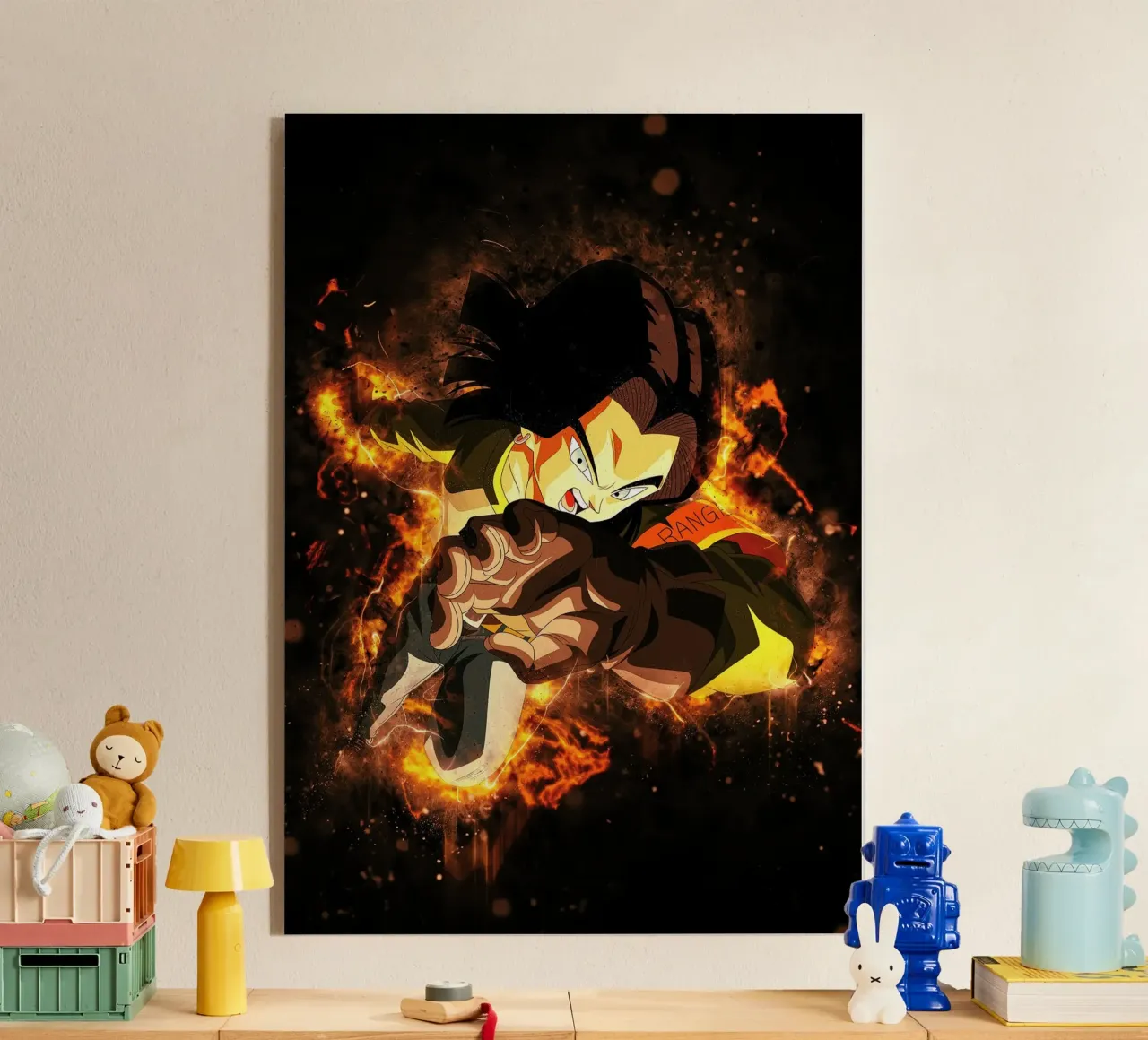 Android 17 plexiglass da Neonartstudio
