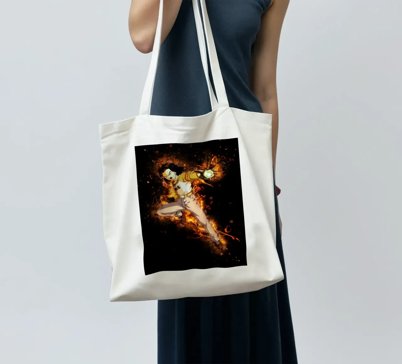 Android 17 borsa in juta da Neonartstudio