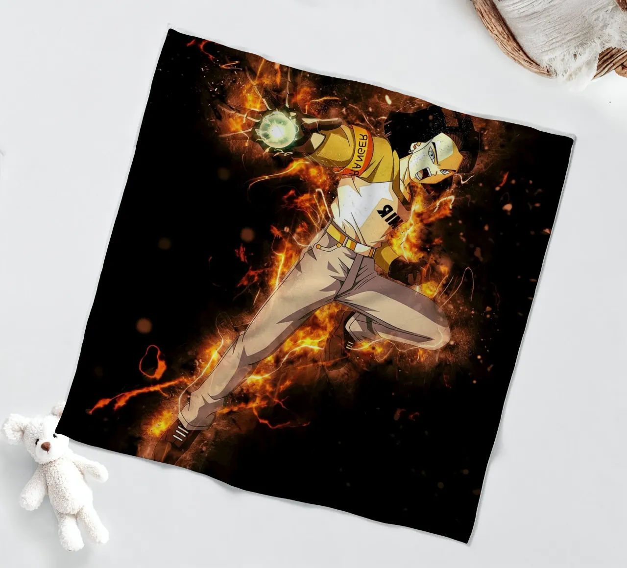 Android 17 coperta in pile da Neonartstudio