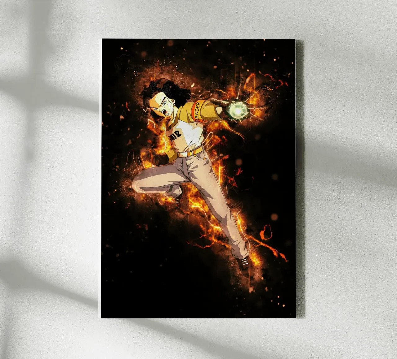 Android 17 tela da Neonartstudio