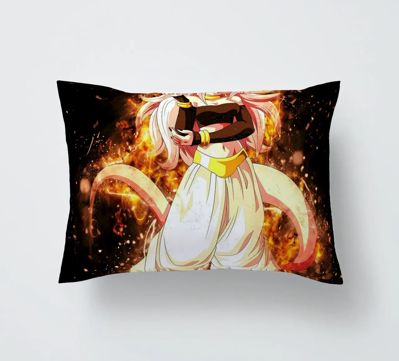 Android 21 Kissen von Neonartstudio