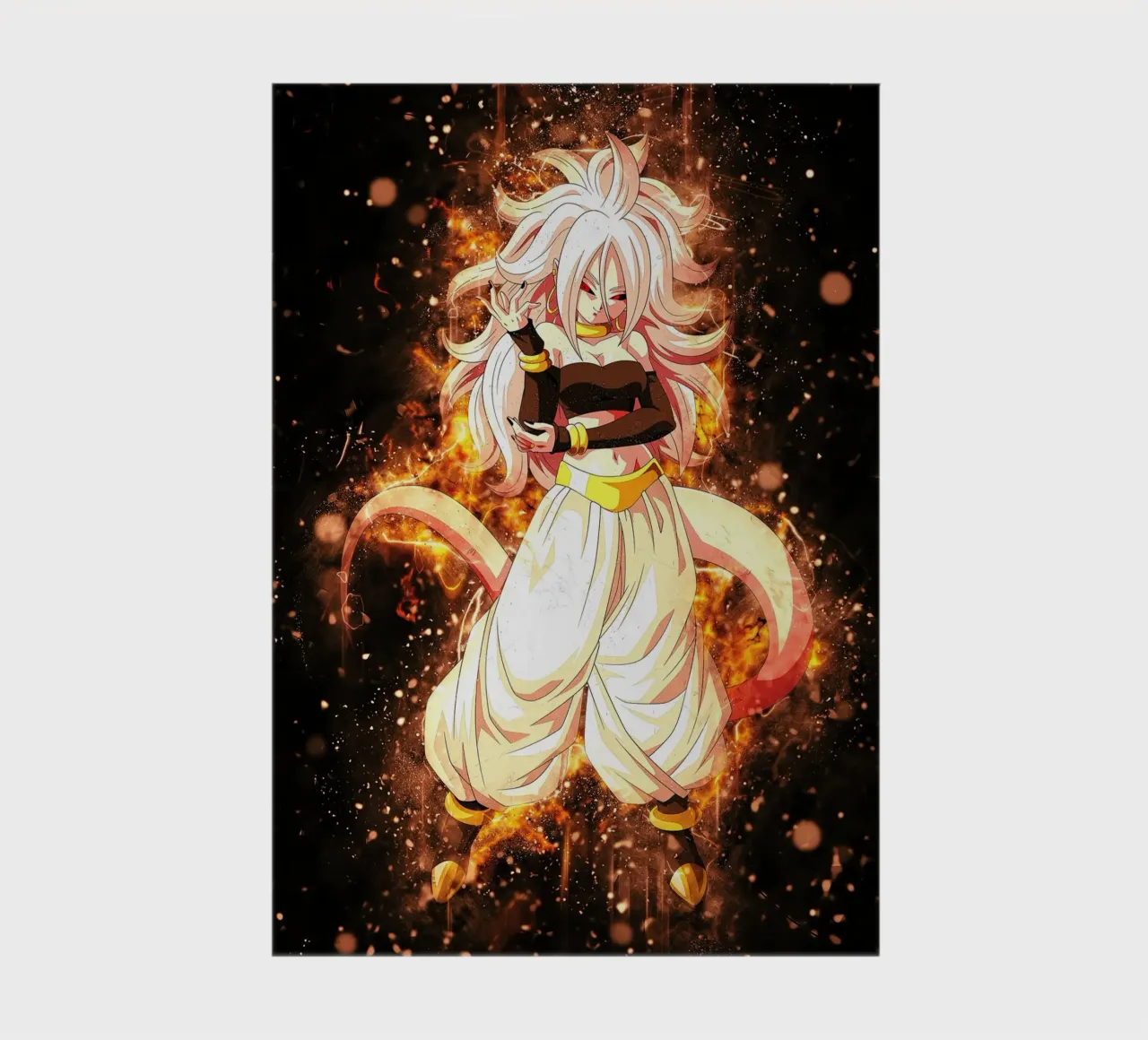 Android 21 Notizbuch von Neonartstudio