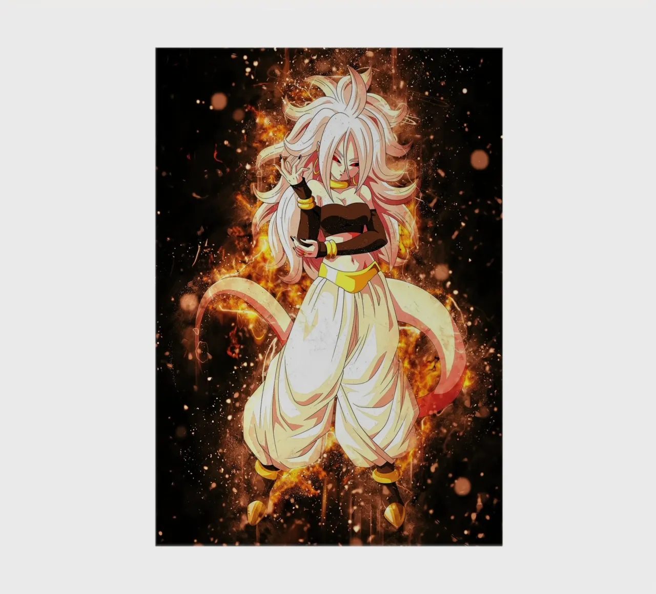 Android 21 Notizbuch von Neonartstudio