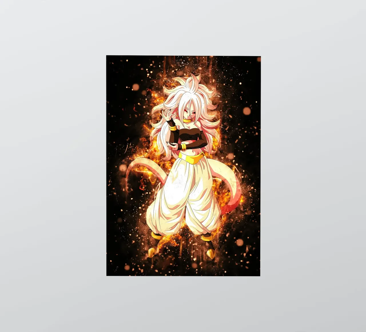 Android 21 adesivo da Neonartstudio