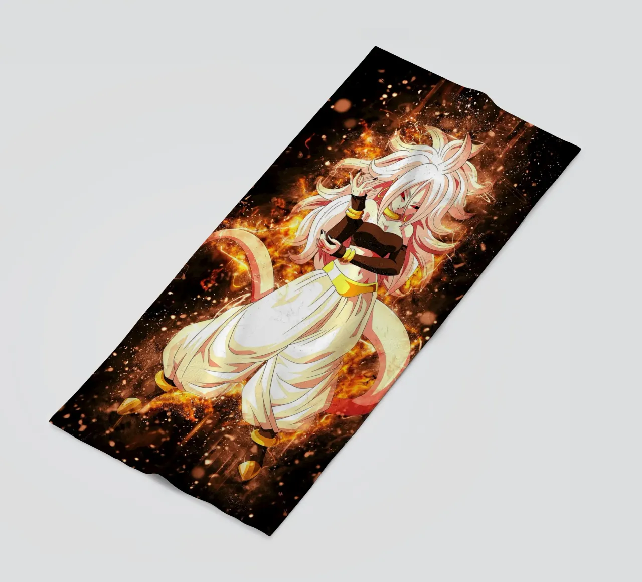 Android 21 Strandtuch von Neonartstudio