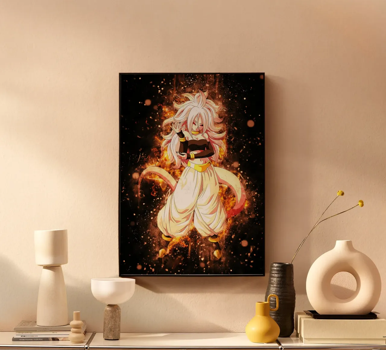 Android 21 Acryl-Glas von Neonartstudio