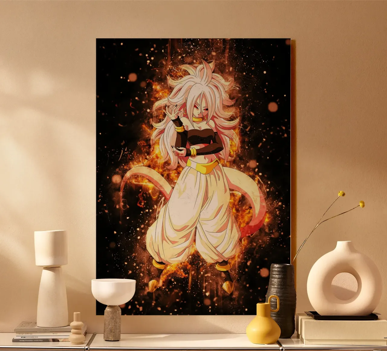 Android 21 Acryl-Glas von Neonartstudio