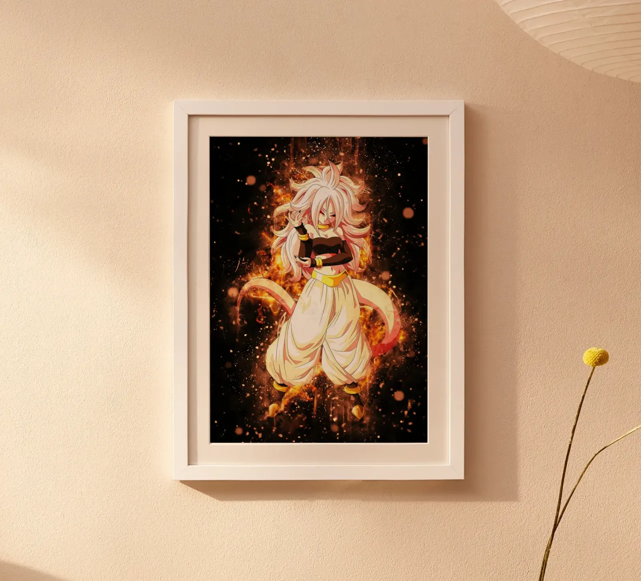 Android 21 poster da Neonartstudio