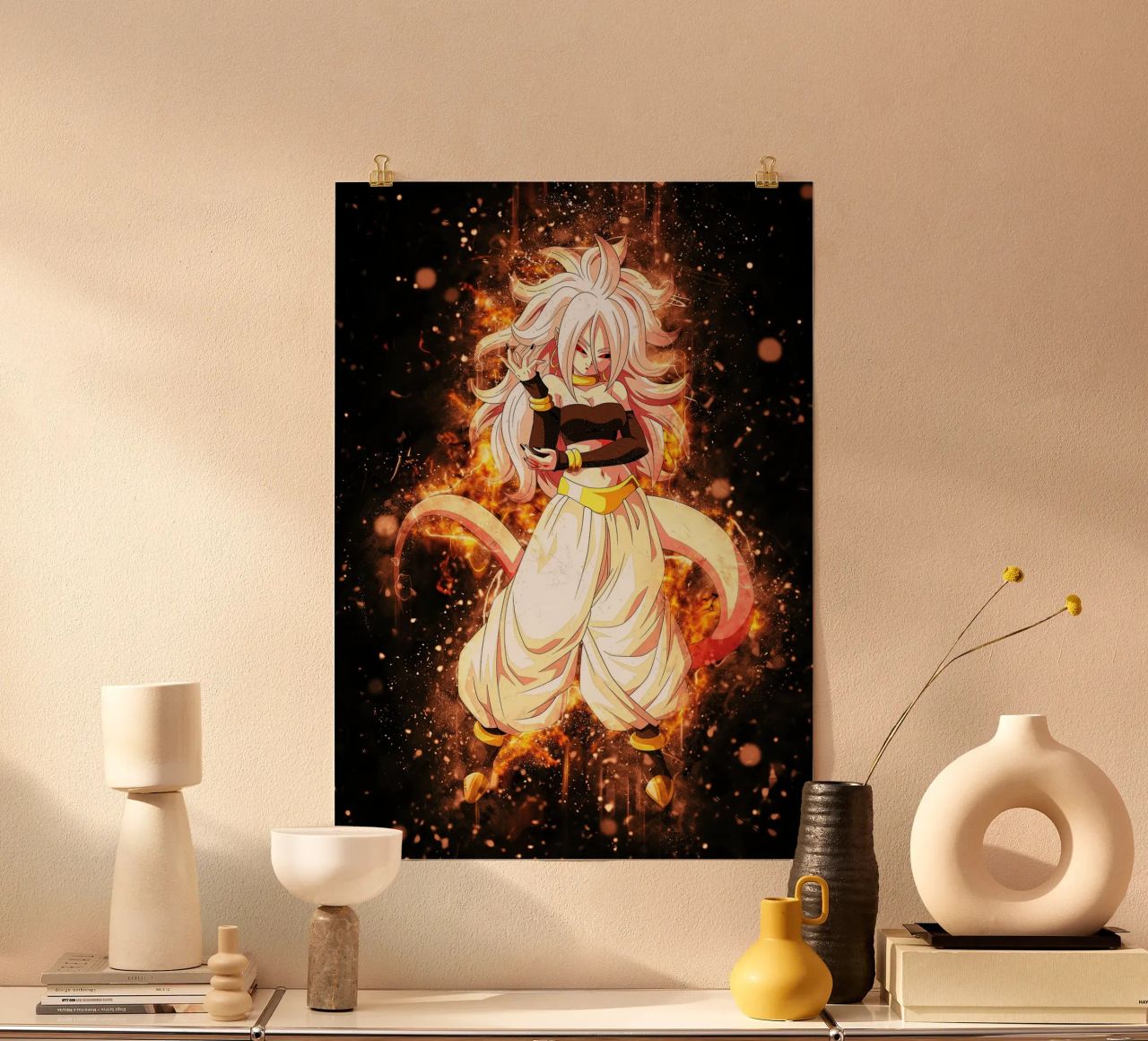 Android 21 carta hahnemühle da Neonartstudio