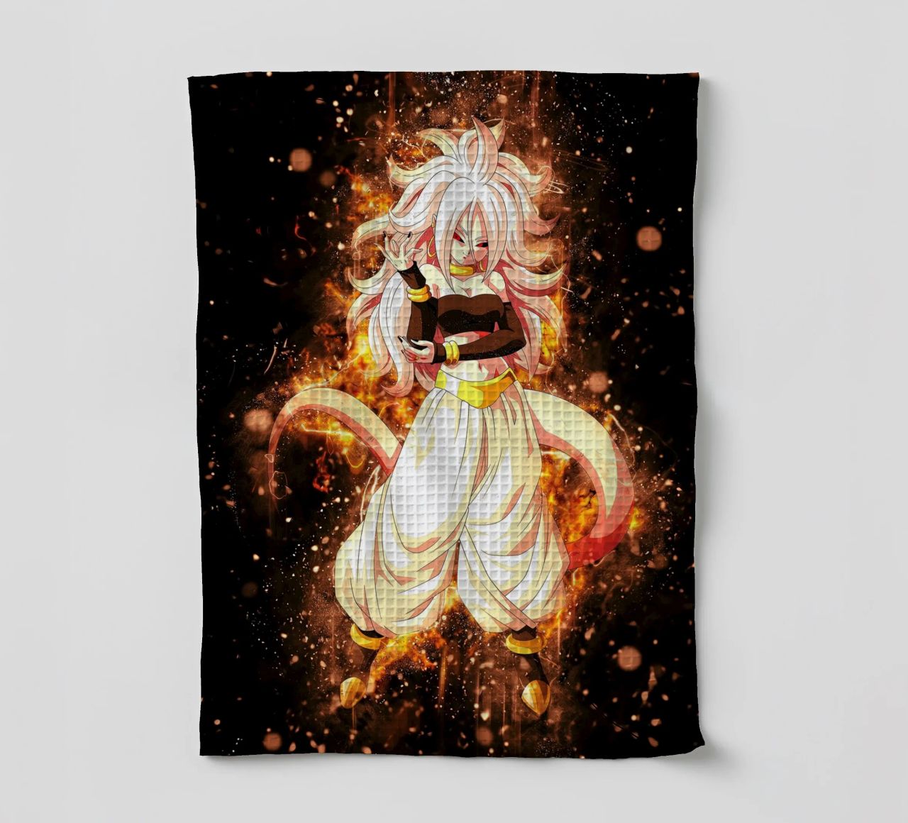 Android 21 canovaccio da cucina da Neonartstudio