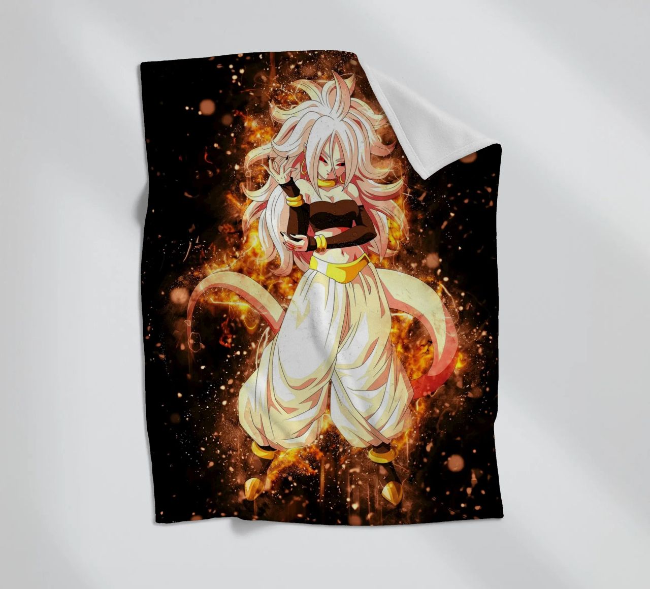 Android 21 coperta in pile da Neonartstudio