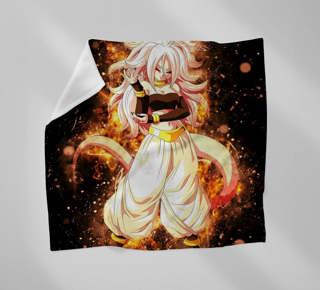 Android 21 coperta in pile da Neonartstudio