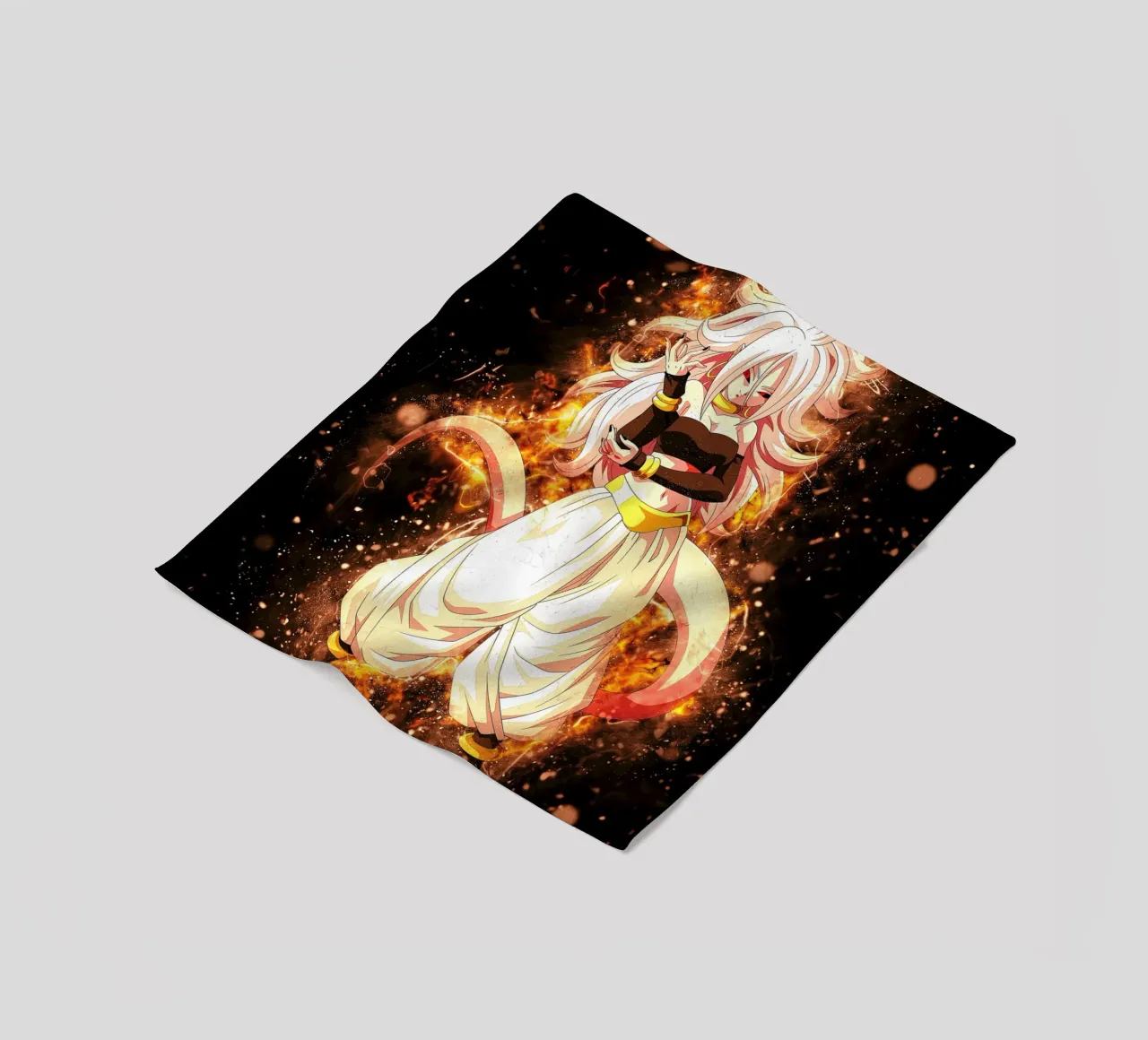 Android 21 coperta in pile da Neonartstudio