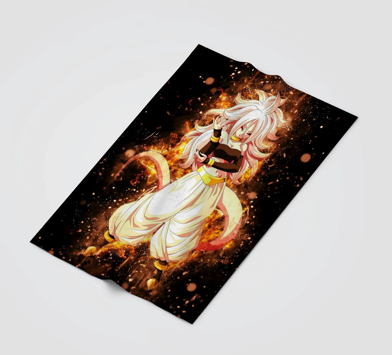 Android 21 coperta in pile da Neonartstudio