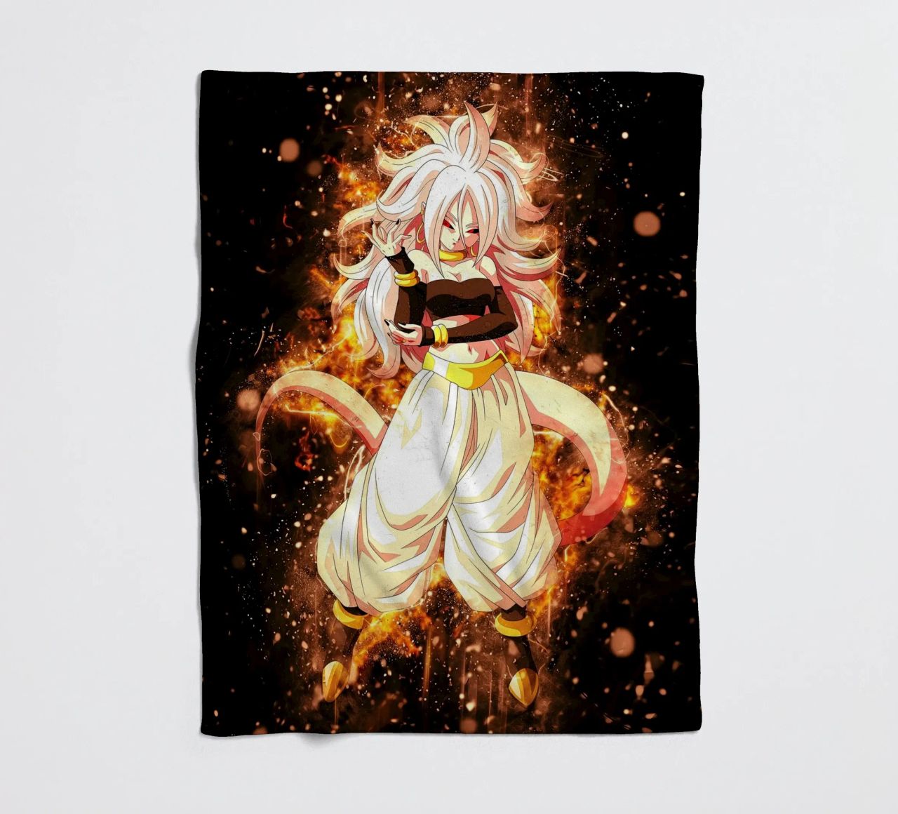 Android 21 coperta in pile da Neonartstudio