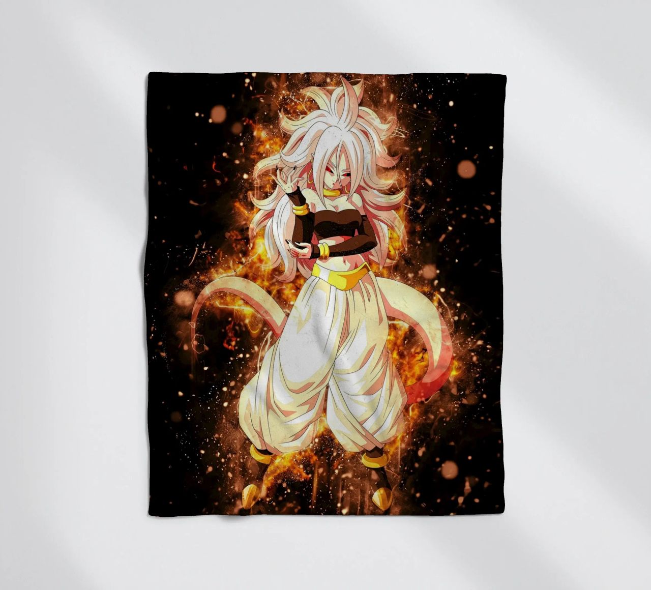 Android 21 coperta in pile da Neonartstudio