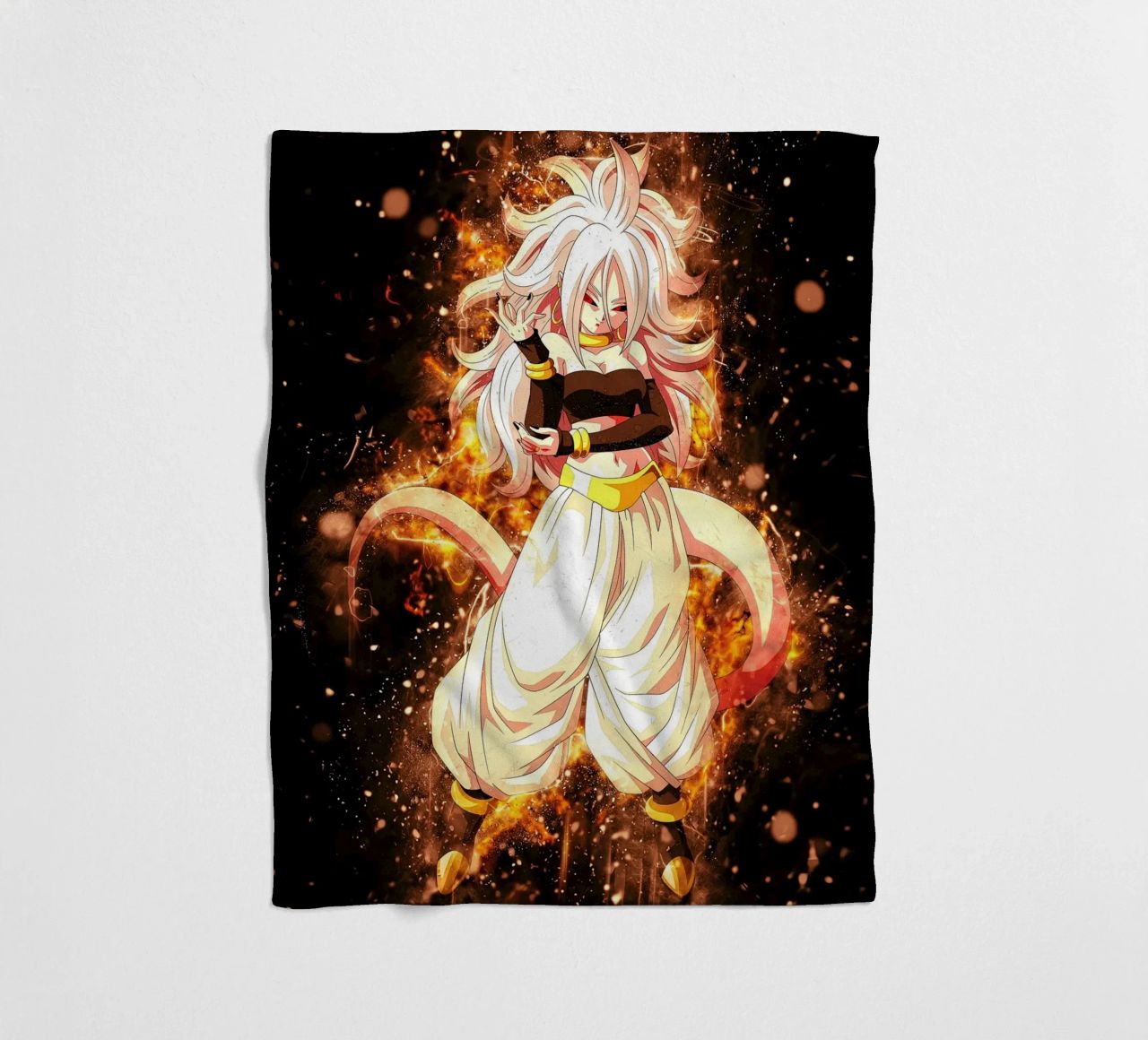 Android 21 coperta in pile da Neonartstudio