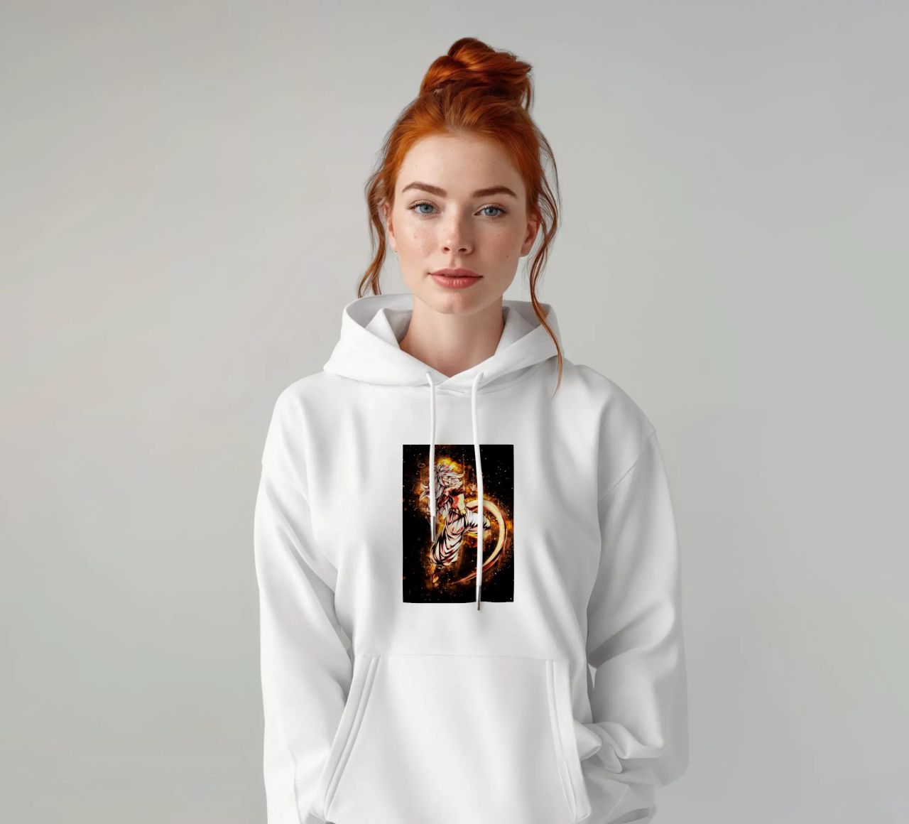 Android 21 felpa con cappuccio da Neonartstudio