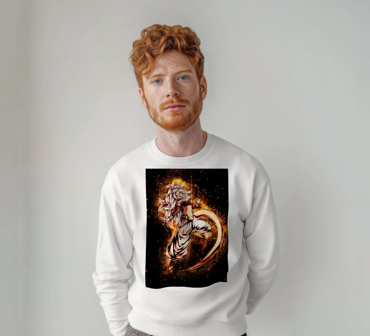 Android 21 sudadera de Neonartstudio