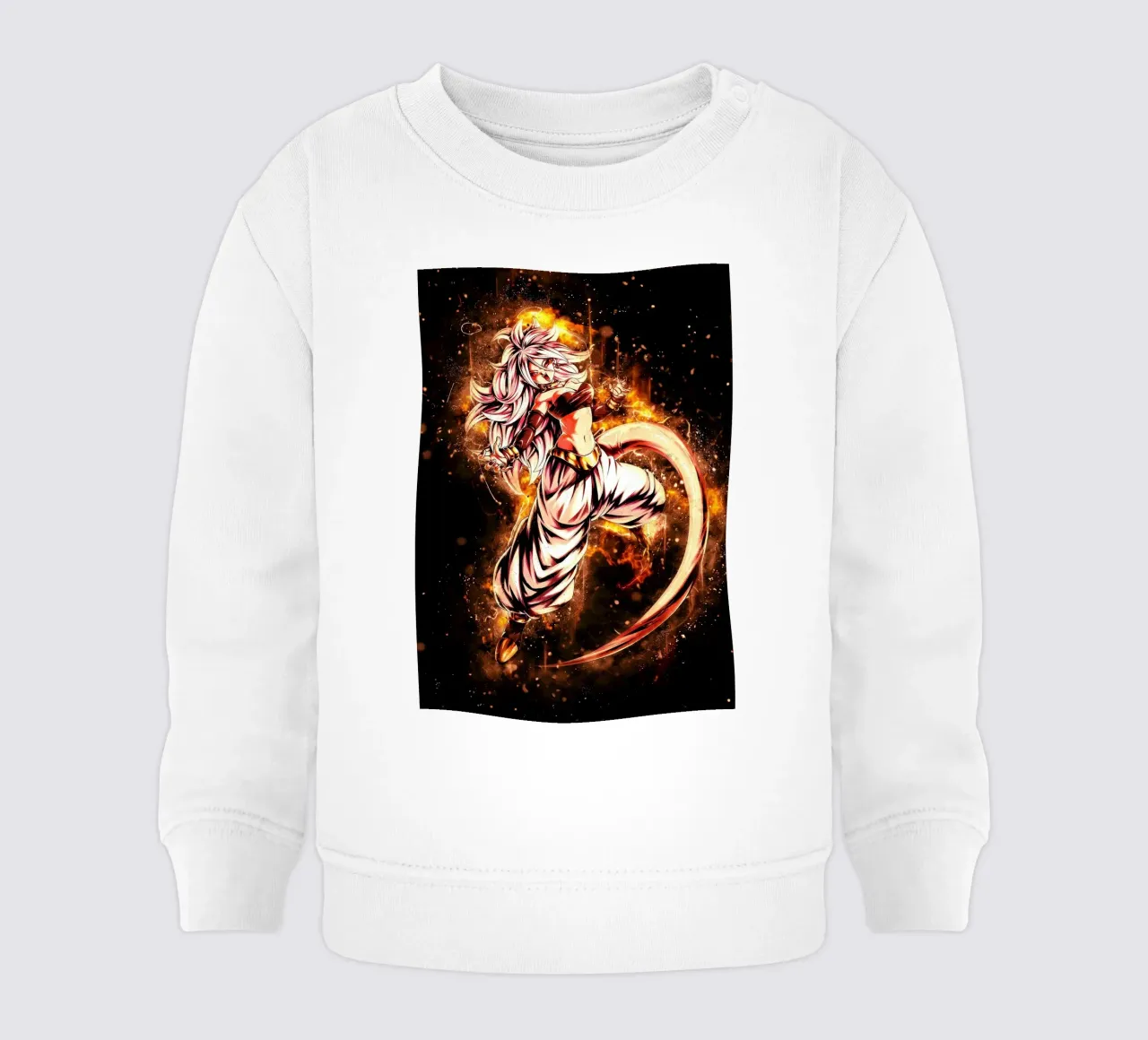 Android 21 Baby Sweatshirt von Neonartstudio