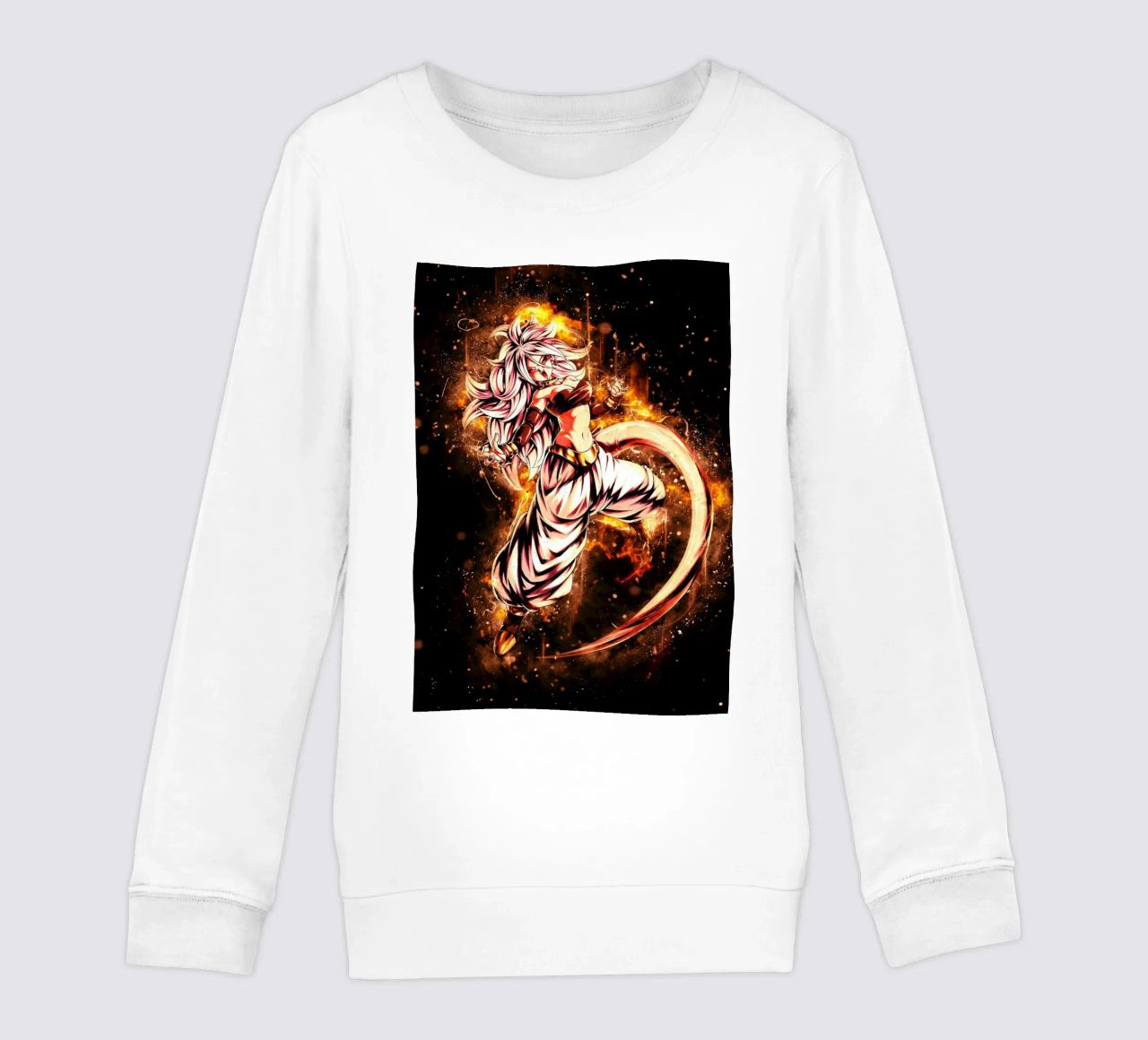 Android 21 felpa bambino da Neonartstudio