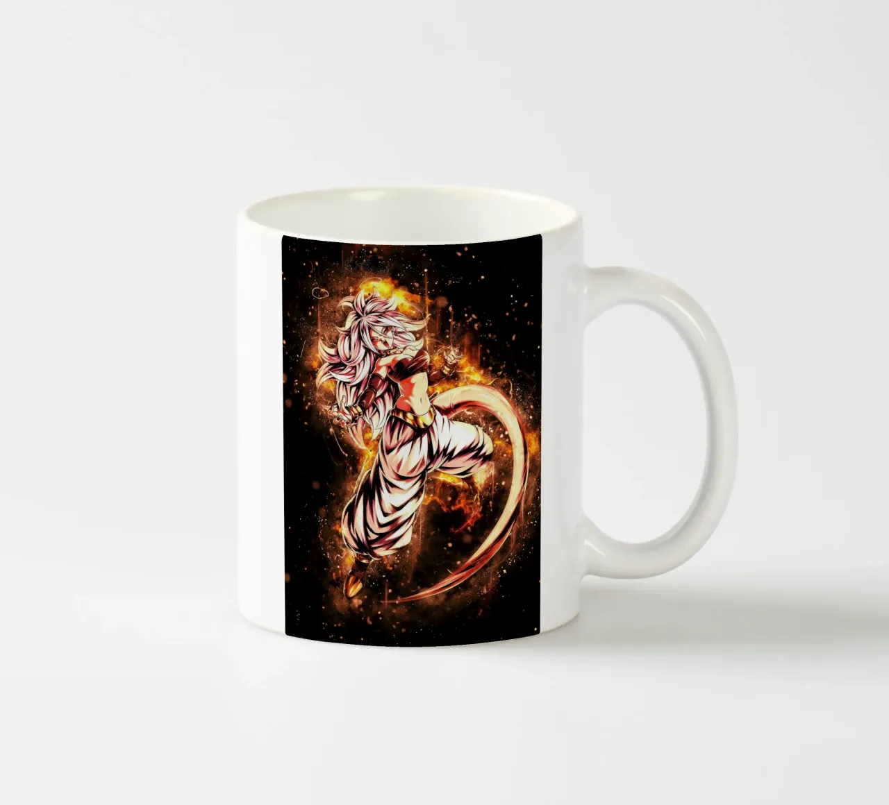 Android 21 mug en céramique de Neonartstudio