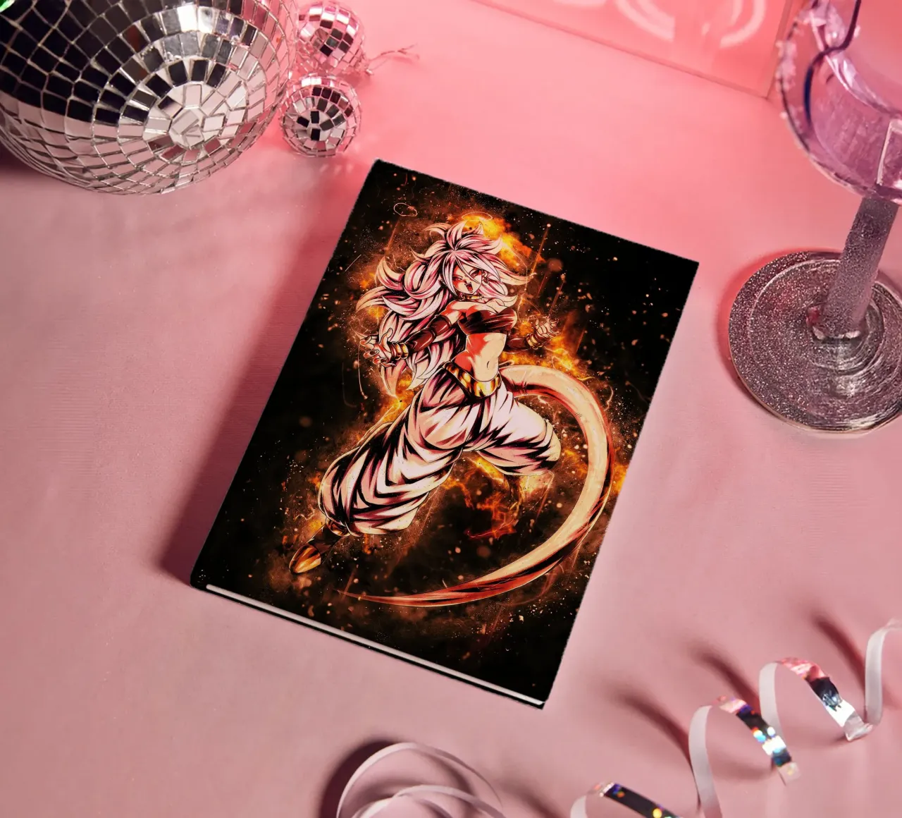 Android 21 Notizbuch von Neonartstudio