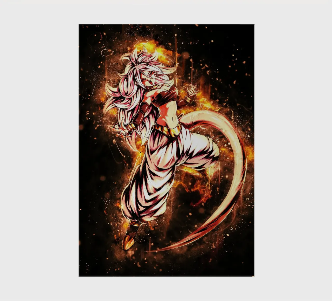 Android 21 Notizbuch von Neonartstudio