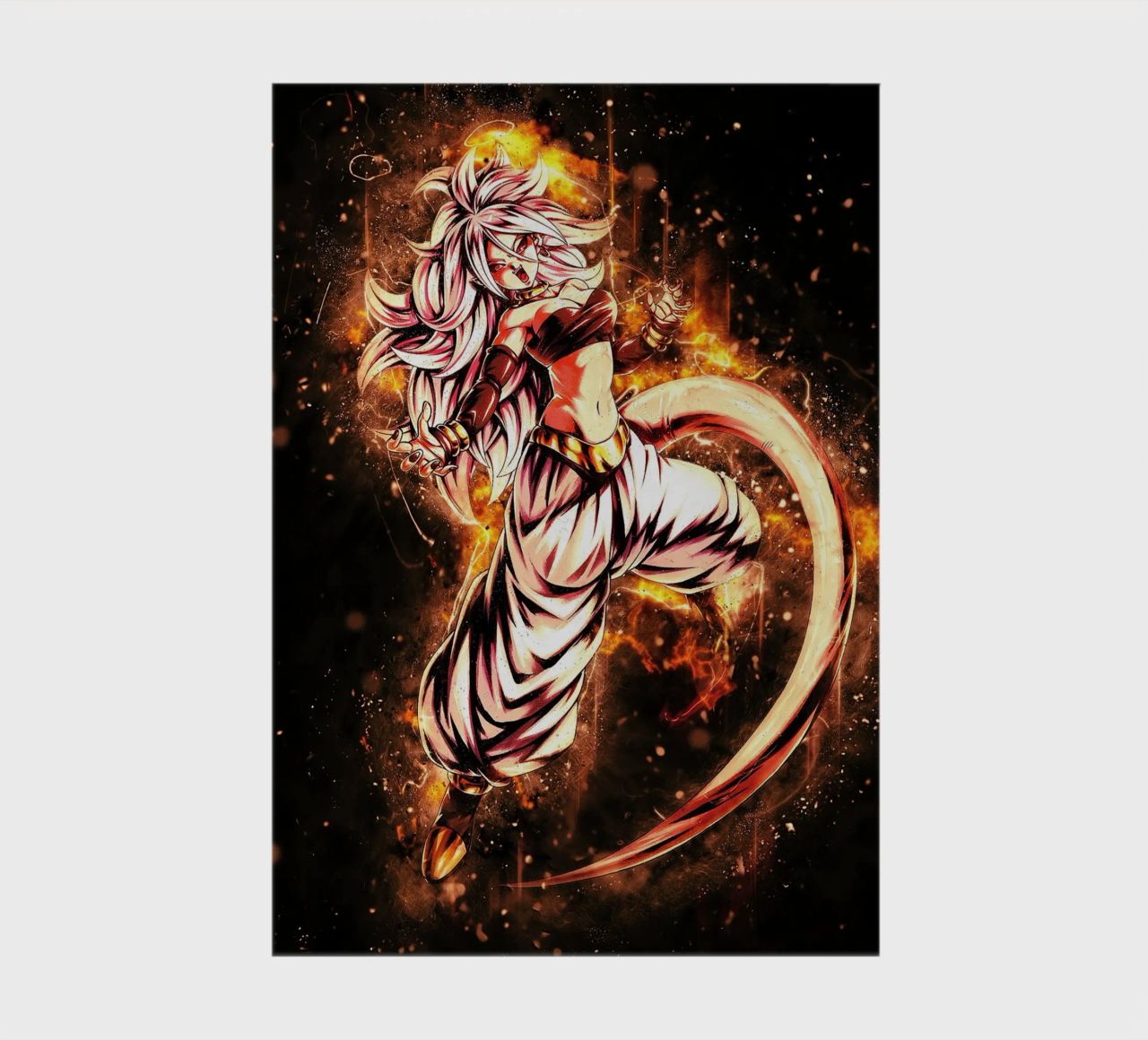 Android 21 notebook by Neonartstudio