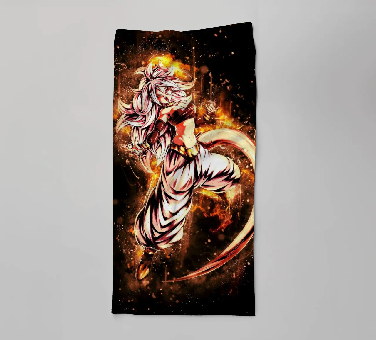 Android 21 toalla de baño de Neonartstudio