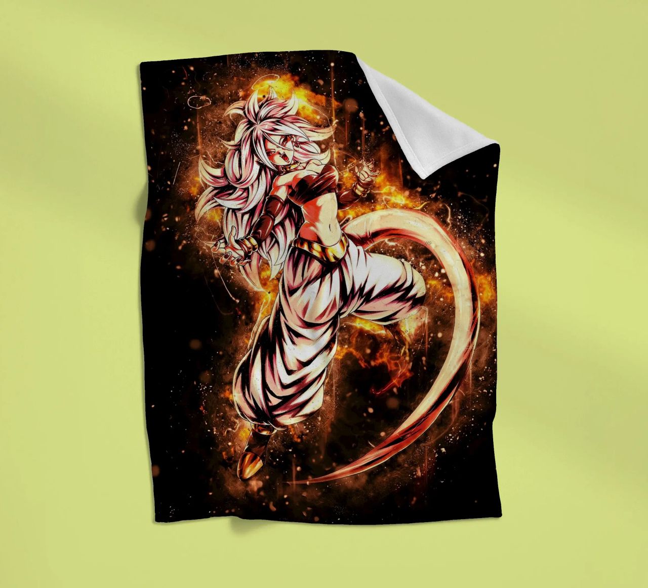 Android 21 coperta in pile da Neonartstudio