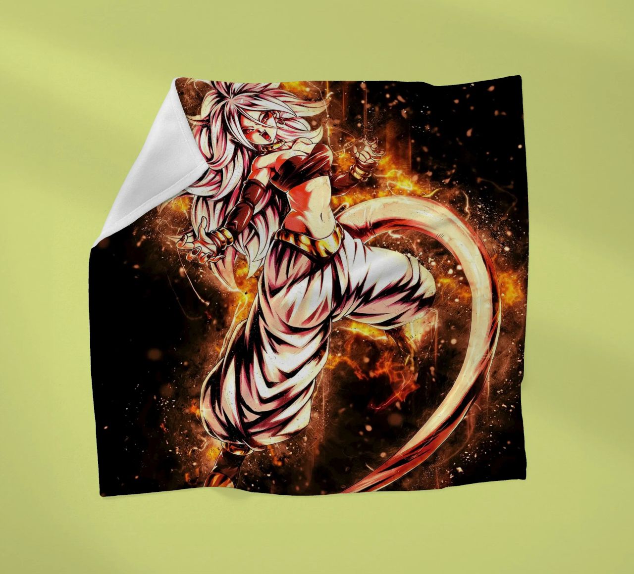 Android 21 coperta in pile da Neonartstudio