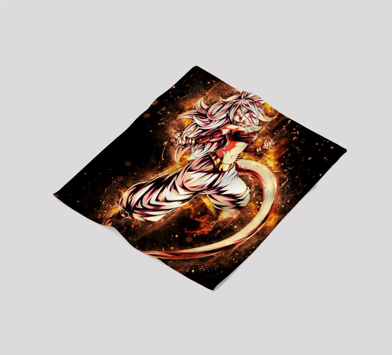 Android 21 coperta in pile da Neonartstudio