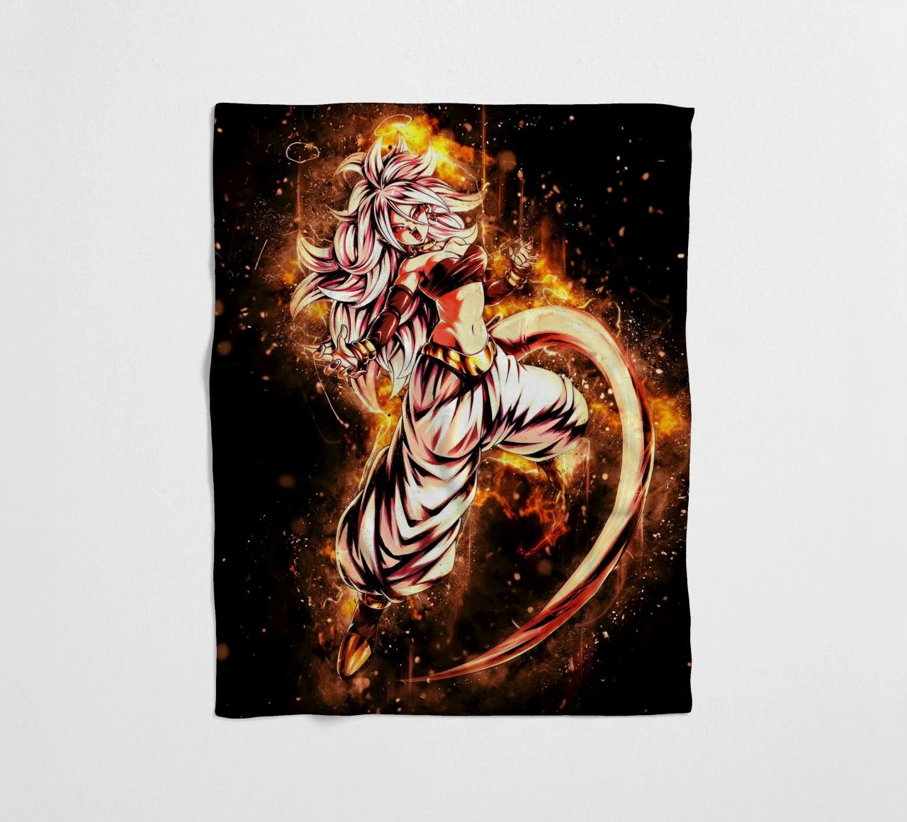 Android 21 coperta in pile da Neonartstudio