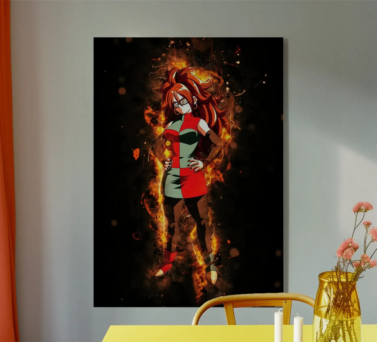 Androide 21 plexiglass da Neonartstudio