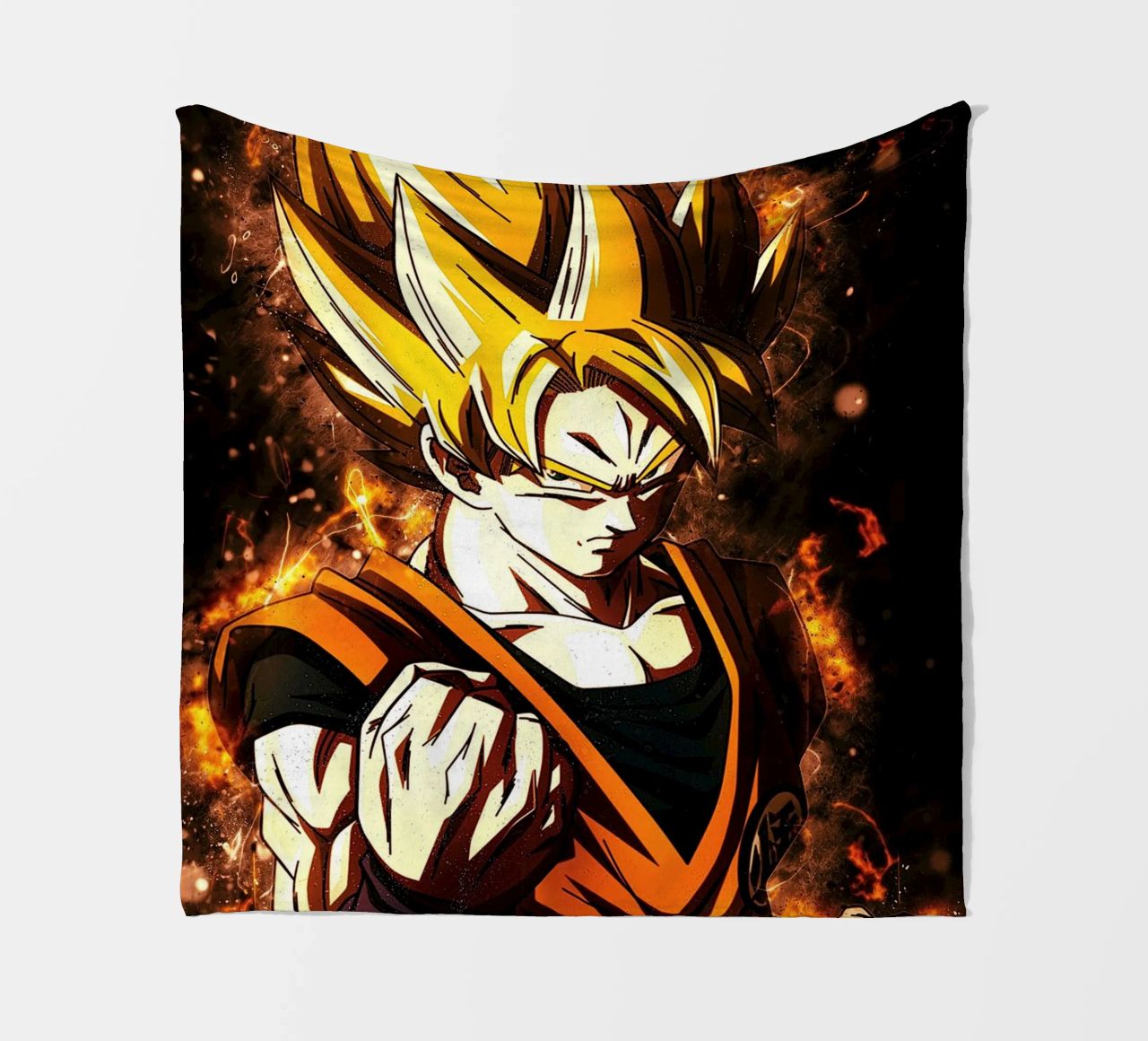 Back To The Classic. Goku SSJ coperta in pile da Neonartstudio