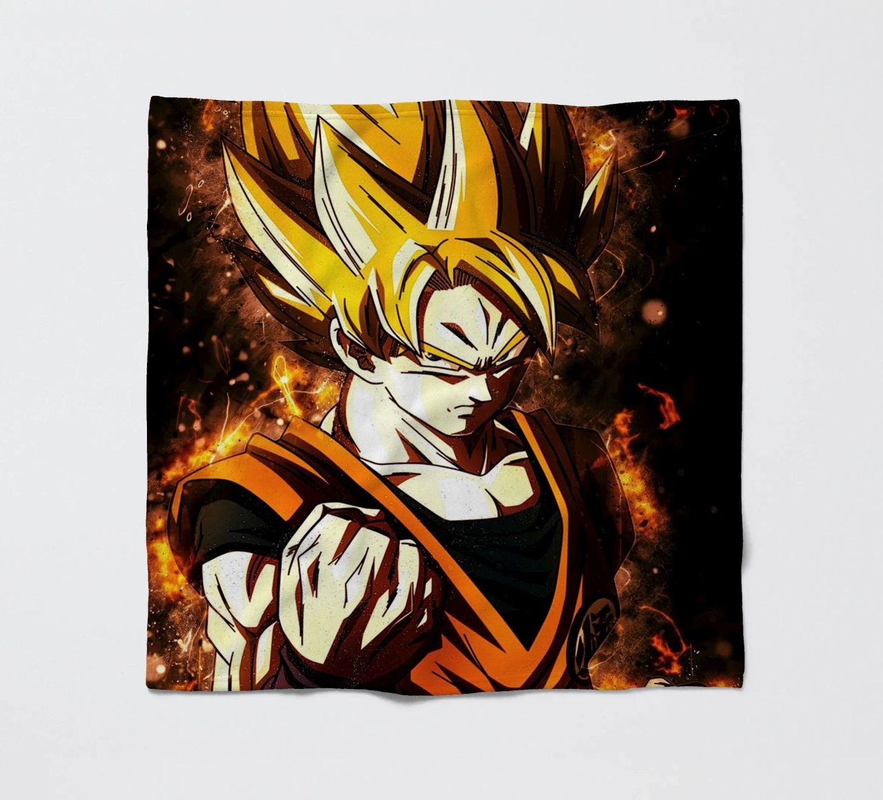 Back To The Classic. Goku SSJ coperta in pile da Neonartstudio