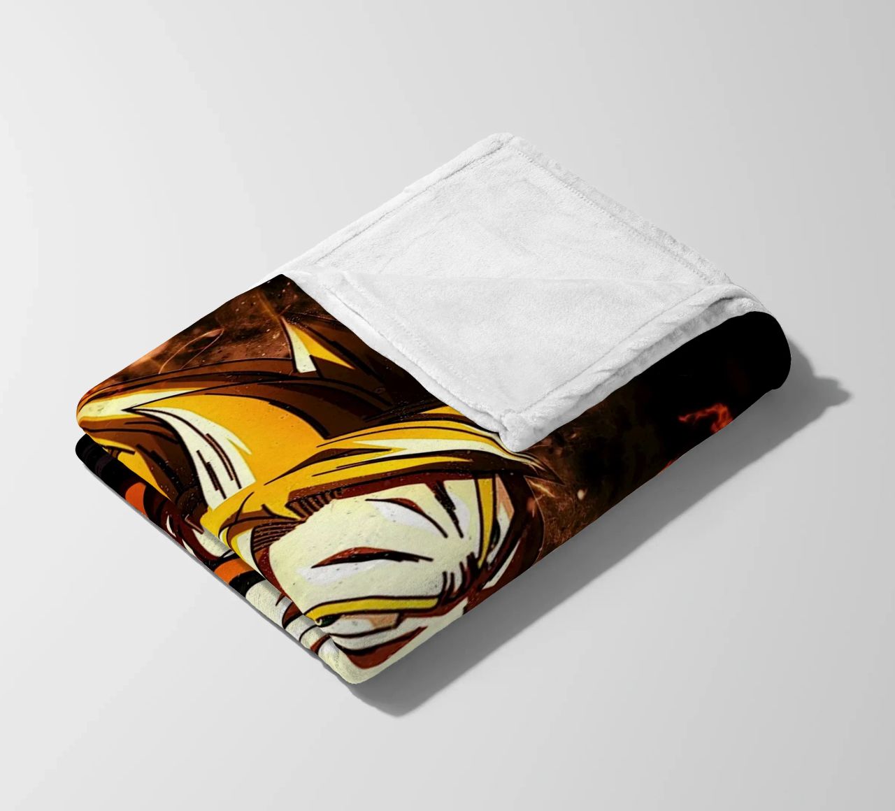 Back To The Classic. Goku SSJ coperta in pile da Neonartstudio