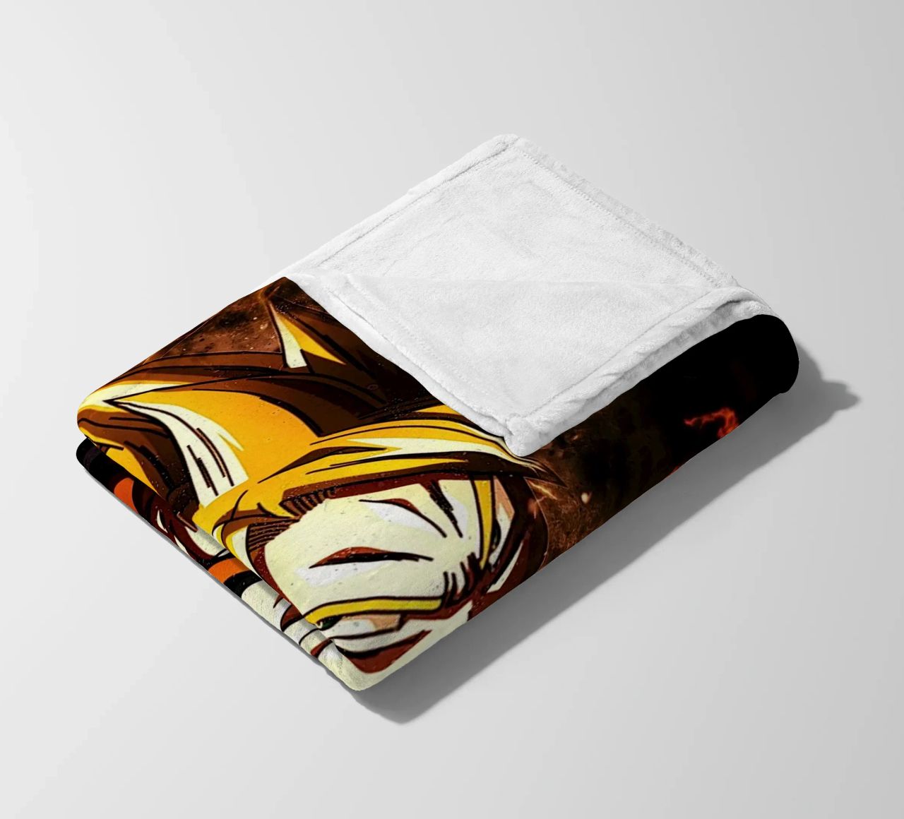 Back To The Classic. Goku SSJ coperta in pile da Neonartstudio