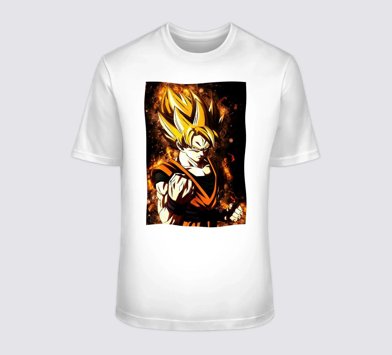 Back To The Classic. Goku SSJ t-shirt da Neonartstudio