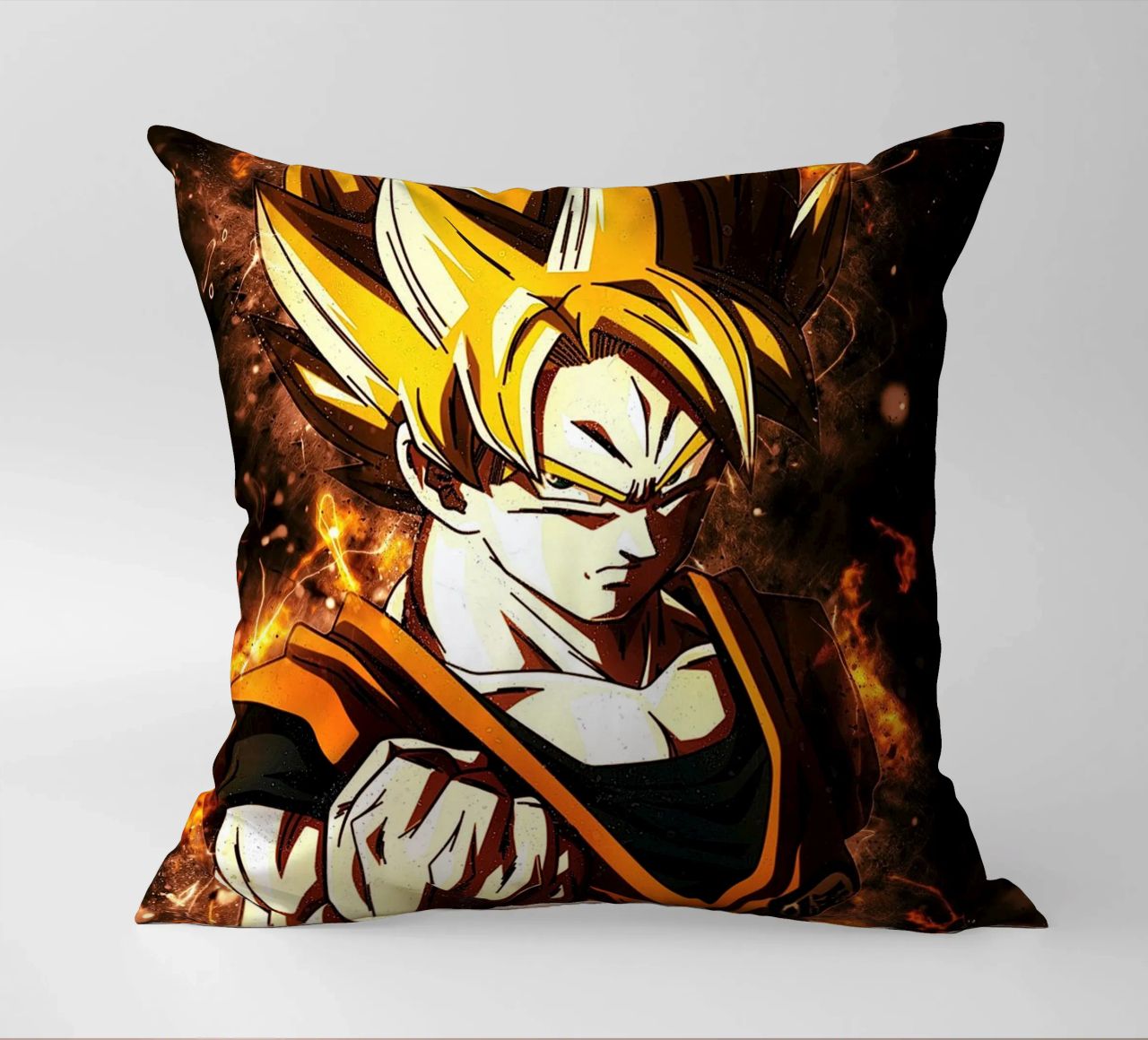 Back To The Classic. Goku SSJ cuscino da Neonartstudio