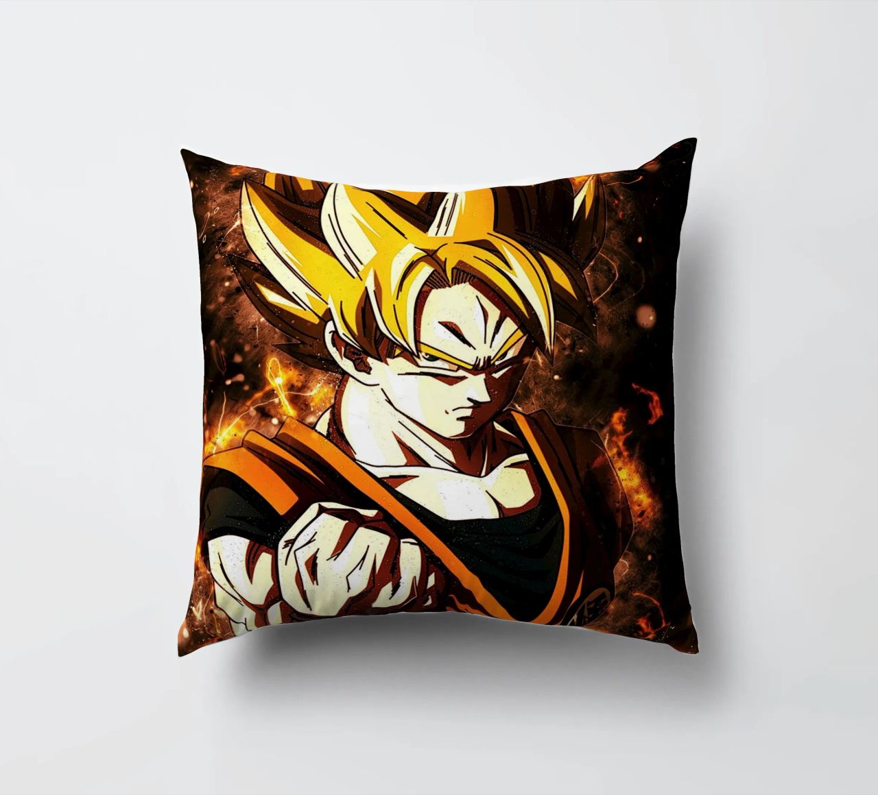 Back To The Classic. Goku SSJ cuscino da Neonartstudio