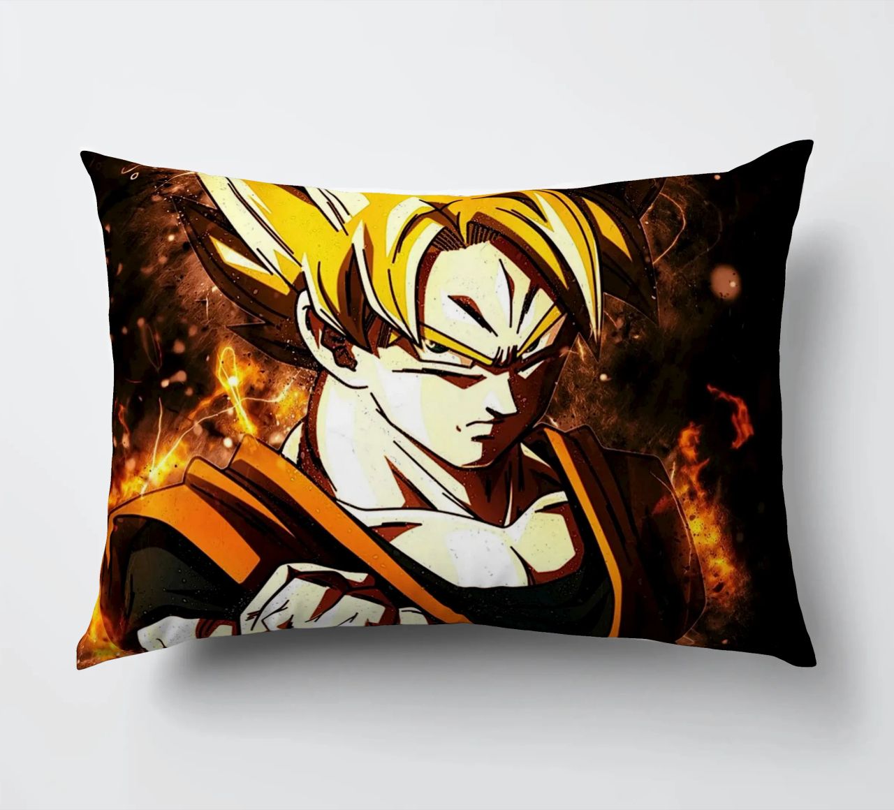 Back To The Classic. Goku SSJ cuscino da Neonartstudio