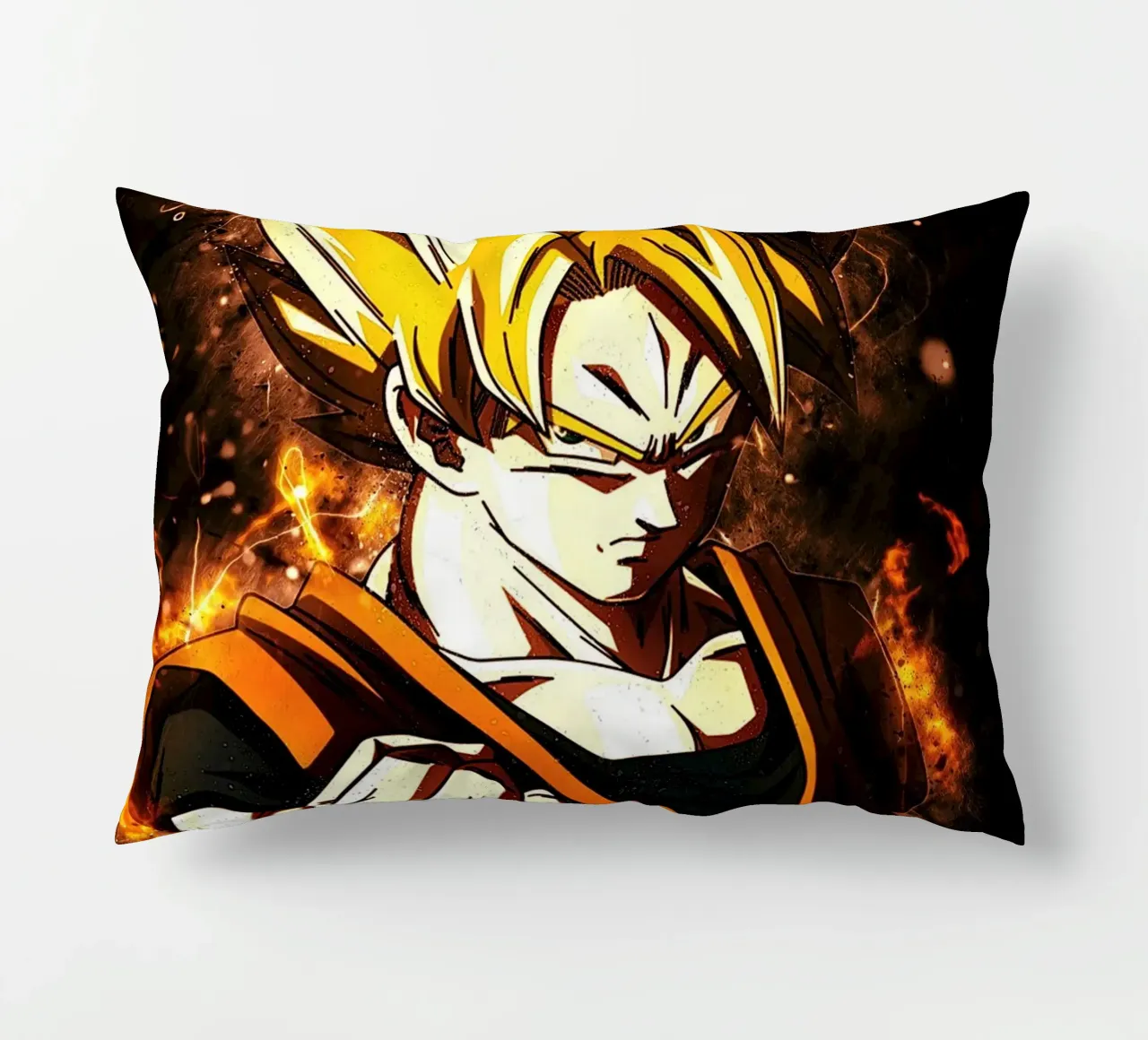 Back To The Classic. Goku SSJ cuscino da Neonartstudio