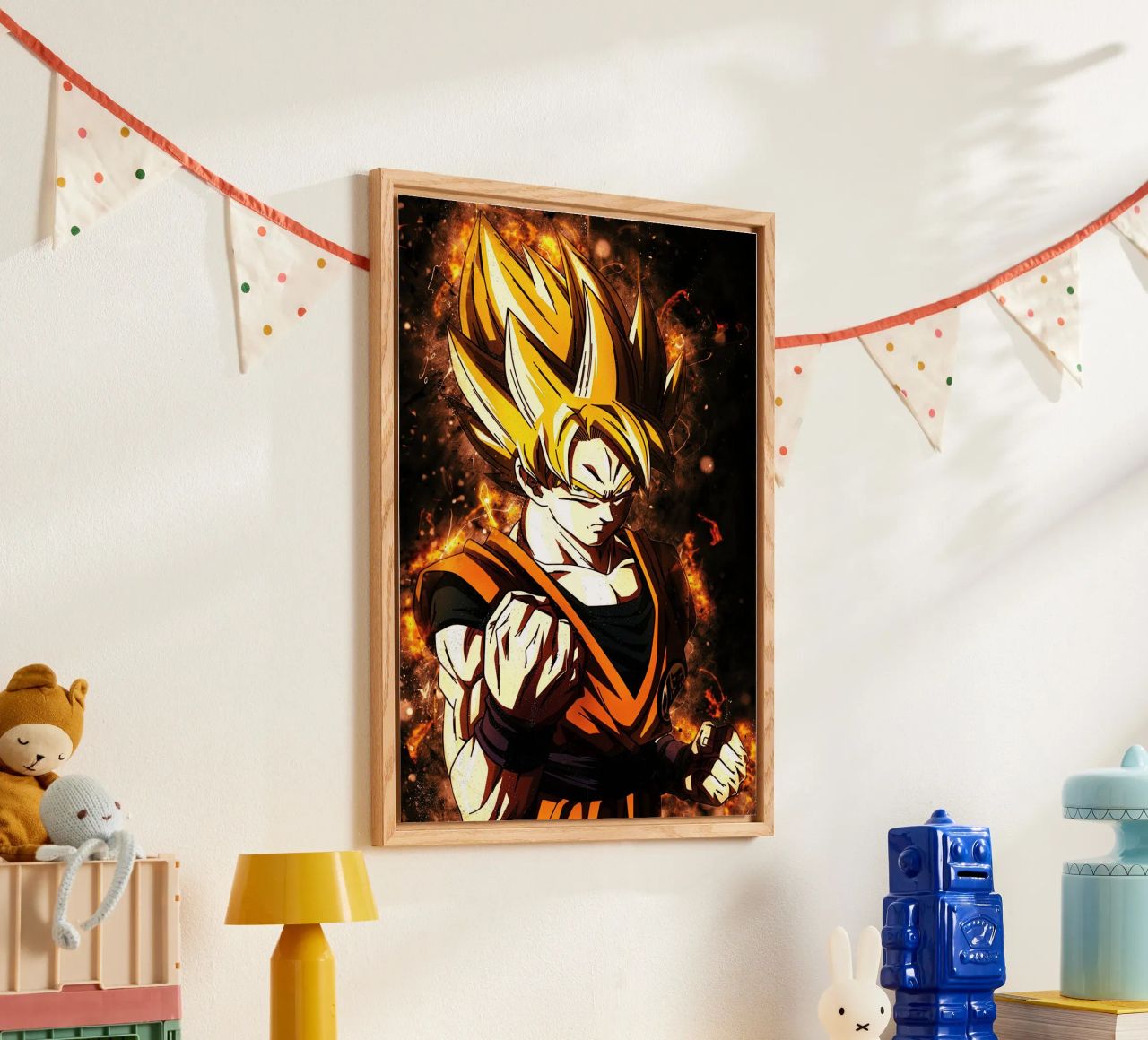 Back To The Classic. Goku SSJ plexiglass da Neonartstudio