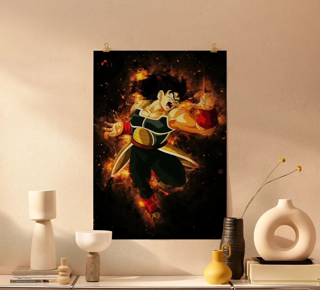 Bardock carta hahnemühle da Neonartstudio