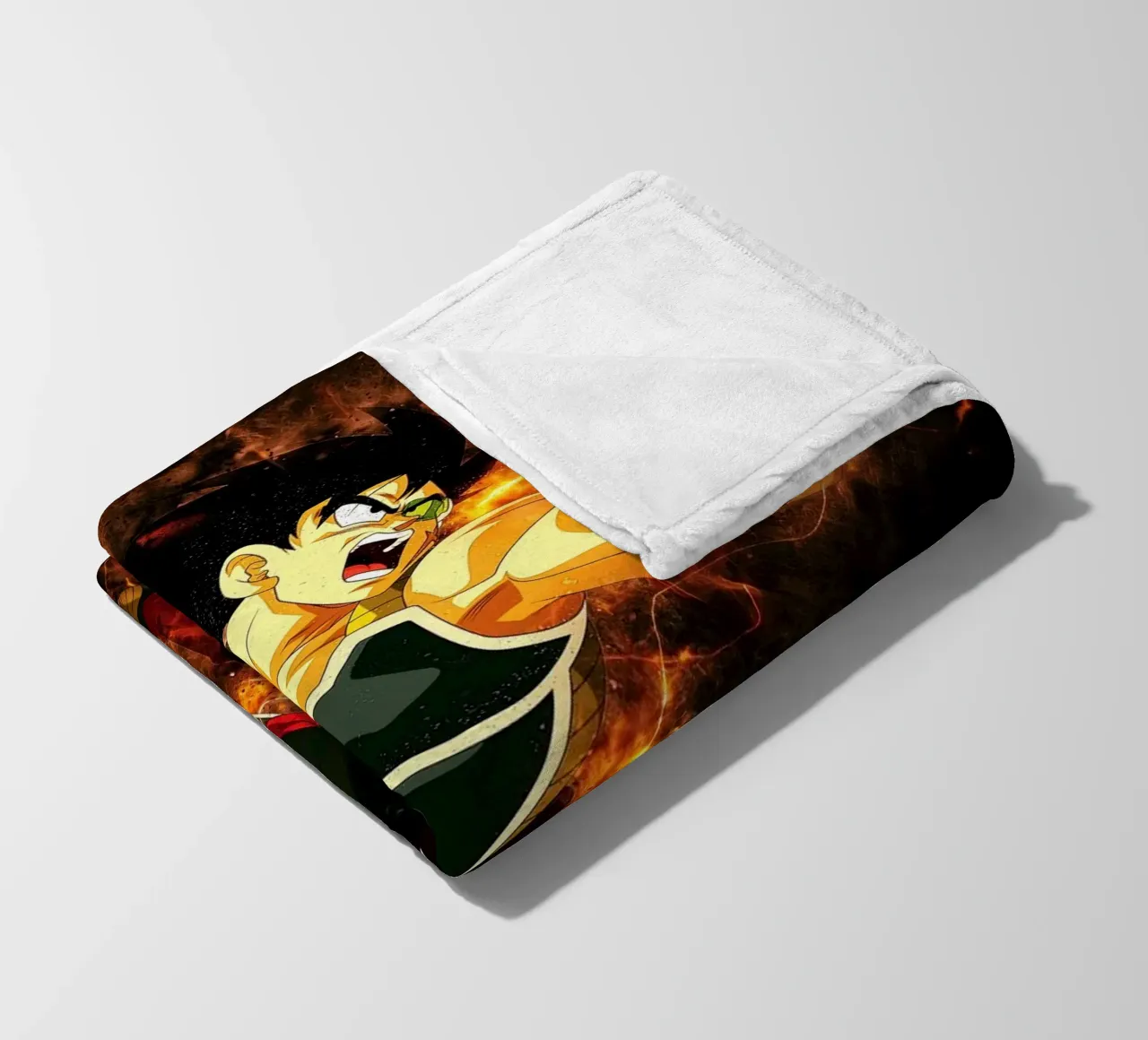 Bardock coperta in pile da Neonartstudio