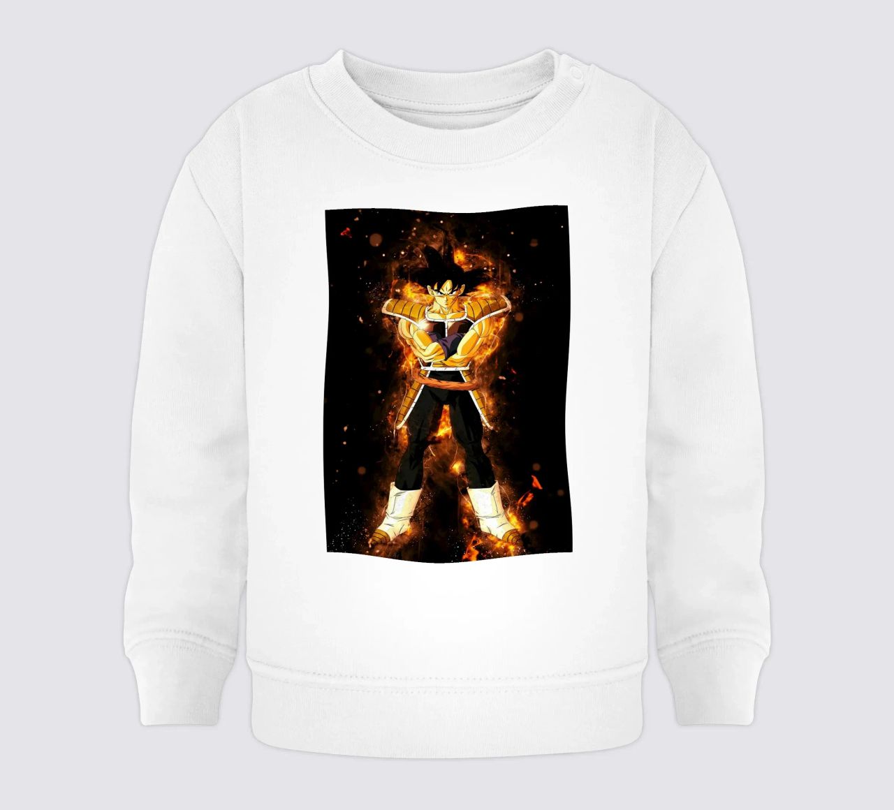Bardock felpa neonato da Neonartstudio