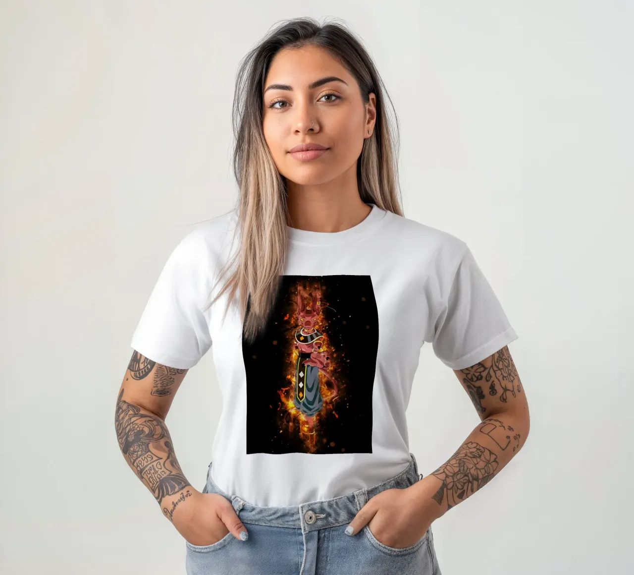 Beerus t-shirt da Neonartstudio