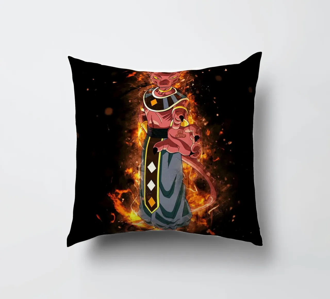 Beerus cuscino da Neonartstudio